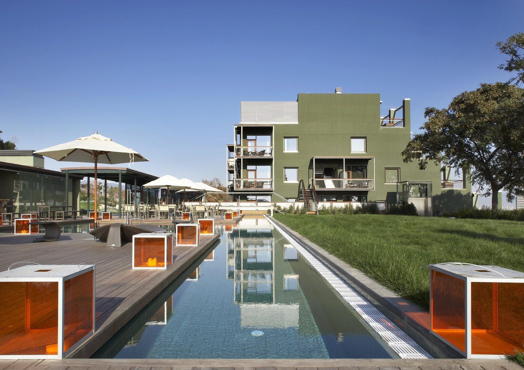 โรงแรมมิรามาร์ บาร์เซโลนา จีแอล ภายนอก รูปภาพ The hotel's pool